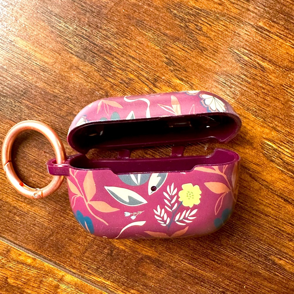 Floral Earbud Case Cover